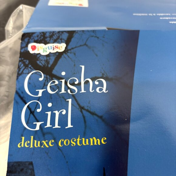Disguise Geisha Oriental Girl Costume Size 7-10 NOS NWT - Picture 5 of 13